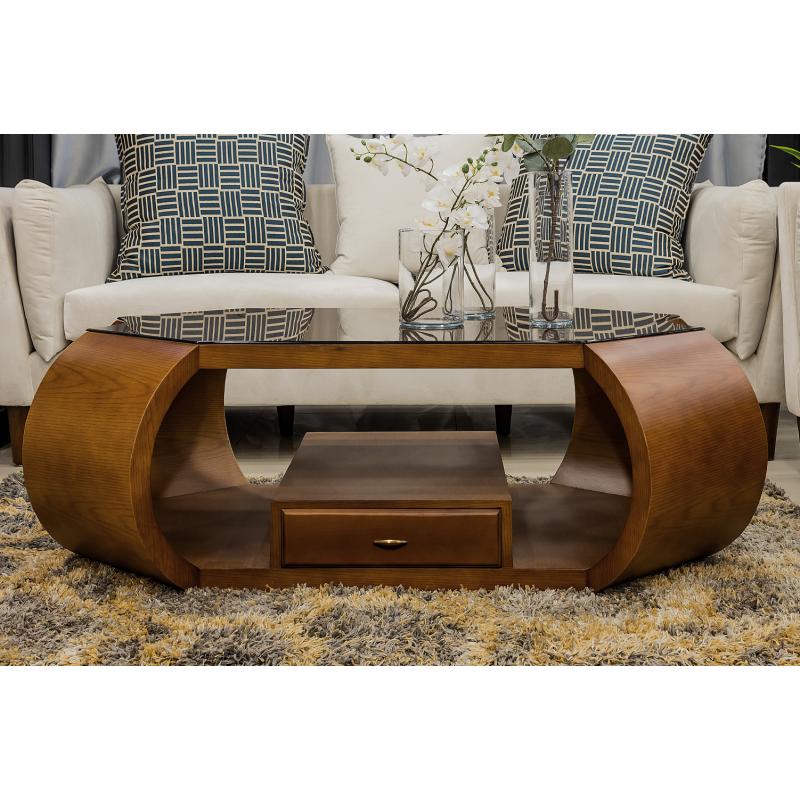 Blown coffee table